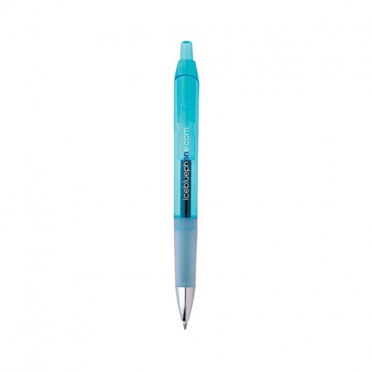 Bic Intensity Clic Gel Pens Clear Blue